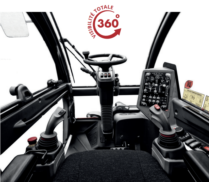 cabine chariot télescopique magni 360 degrès cabine chariot télescopique magni 360 degrès