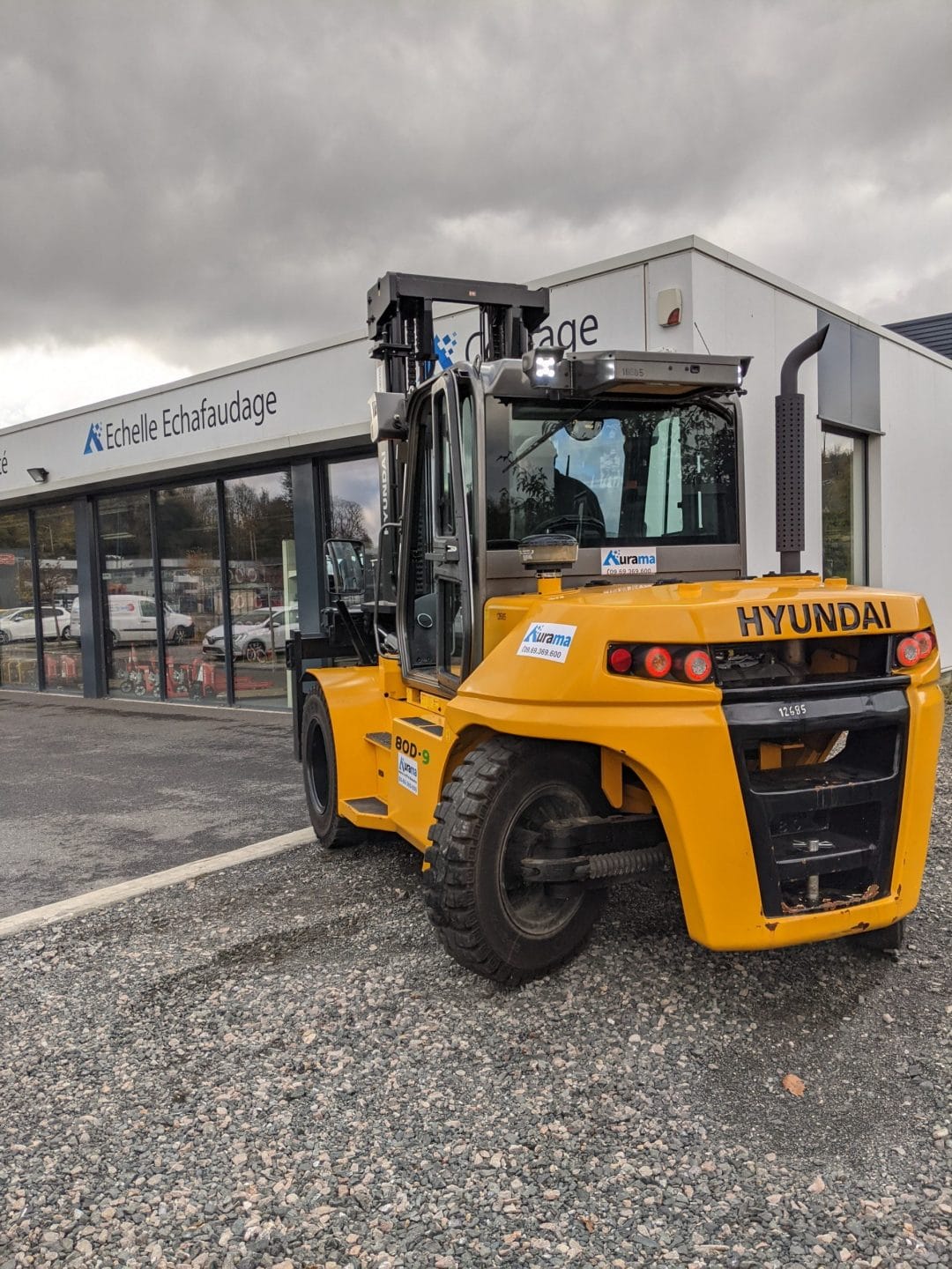 chariot hyundai 80T image 2 chariot hyundai 80T saint etienne